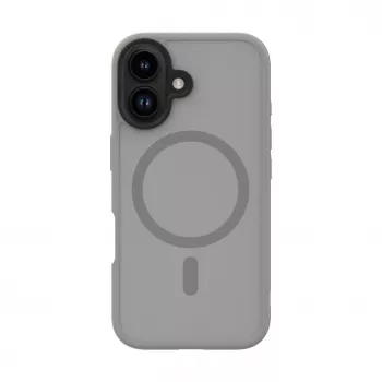 Evelatus Capa Híbrida com MagSafe PC+TPU para Apple iPhone 16 Prateado