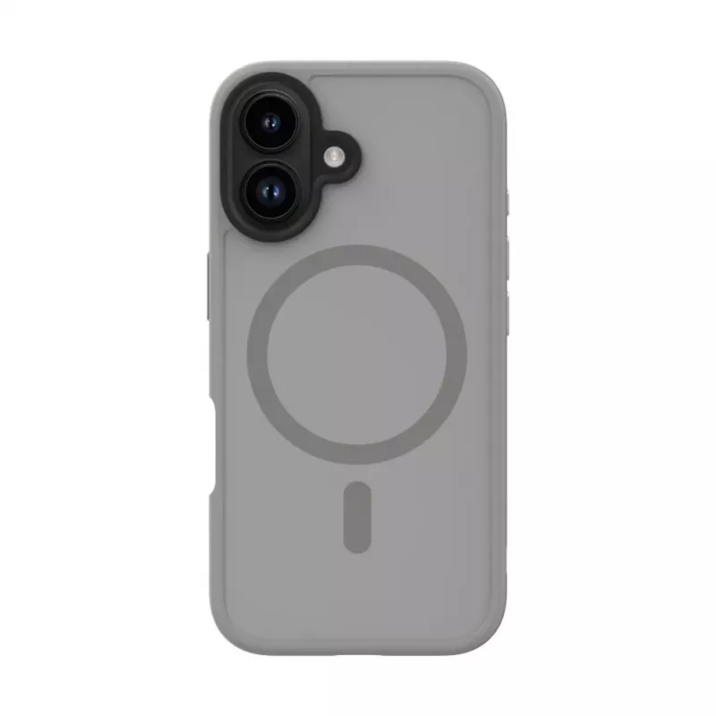Evelatus Capa Híbrida com MagSafe PC+TPU para Apple iPhone 16 Prateado