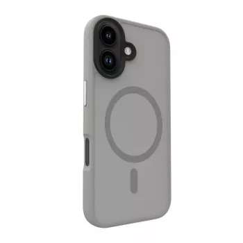 Evelatus Capa Híbrida com MagSafe PC+TPU para Apple iPhone 16 Prateado