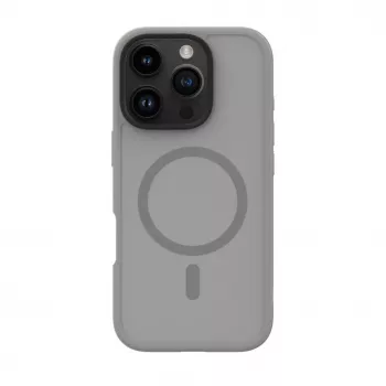 Evelatus Capa Híbrida com MagSafe PC+TPU para Apple iPhone 16 Pro Max Prateado