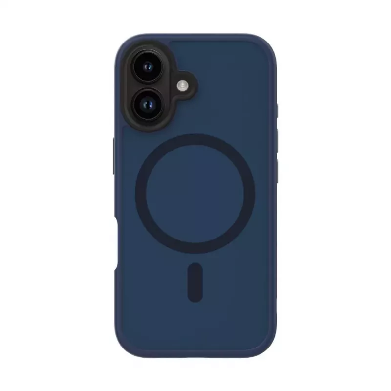 Evelatus Capa Híbrida com MagSafe PC+TPU para Apple iPhone 16 Azul-Escuro
