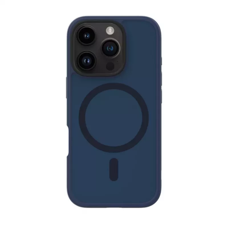Evelatus Capa Híbrida com MagSafe PC+TPU para Apple iPhone 16 Pro Azul-Escuro