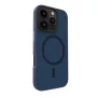 Evelatus Capa Híbrida com MagSafe PC+TPU para Apple iPhone 16 Pro Azul-Escuro
