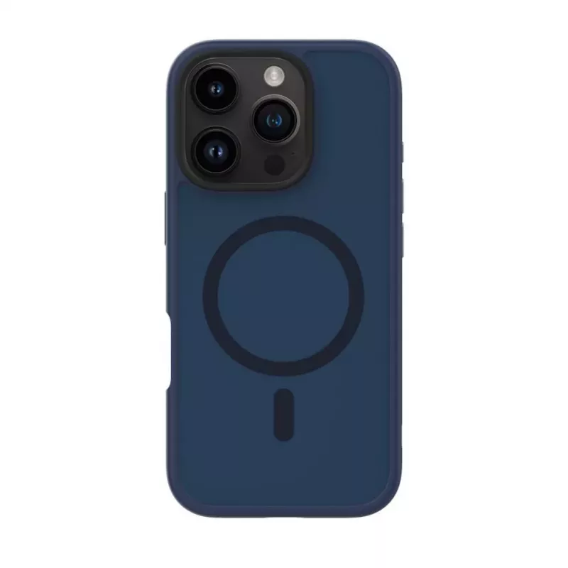 Evelatus Capa Híbrida com MagSafe PC+TPU para Apple iPhone 16 Pro Max Azul-Escuro