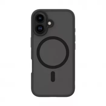 Evelatus Capa Híbrida com MagSafe PC+TPU para Apple iPhone 16 Preto
