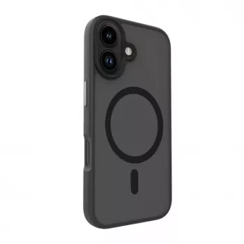 Evelatus Capa Híbrida com MagSafe PC+TPU para Apple iPhone 16 Preto
