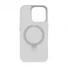 Evelatus Capa Shield com MagSafe e Suporte para Apple iPhone 16 Pro Prateado Mate