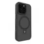 Evelatus Capa Shield com MagSafe e Suporte para Apple iPhone 16 Pro Max Preto Mate