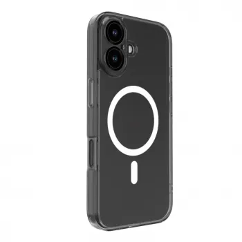 Evelatus Capa Transparente com MagSafe e Proteção de Câmara para Apple iPhone 16 Transparente
