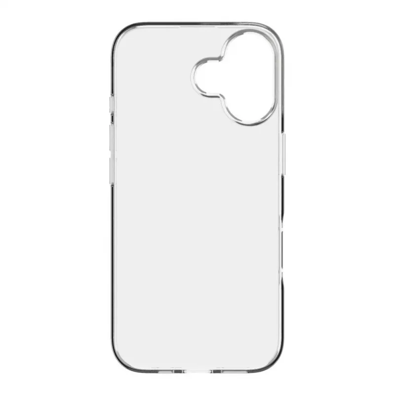 Evelatus Capa de Silicone Transparente 1,5mm TPU para Apple iPhone 16 Transparente