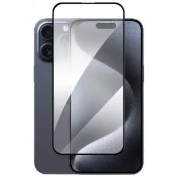 Evelatus Apple iPhone 16 Pro / 17 vidro Full Cover 2.5D antiestático Light preto