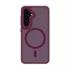 Evelatus Samsung Galaxy S24 Shield Case com MagSafe Matte Vermelho