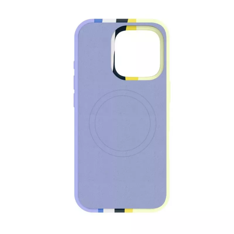 Evelatus Apple iPhone 16 Pro Max capa de silicone multicolorida com MagSafe Ceramic White