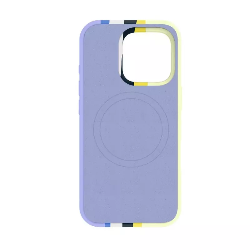 Evelatus Apple iPhone 16 Pro capa de silicone multicolorida com MagSafe Ceramic White