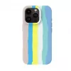Evelatus Apple iPhone 16 Pro Max Capa de silicone multicolorida com MagSafe Beige Cream