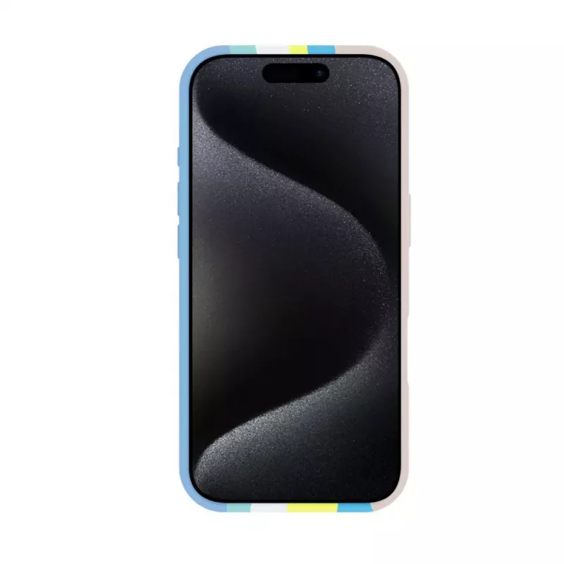 Evelatus Apple iPhone 16 Pro Max Capa de silicone multicolorida com MagSafe Beige Cream