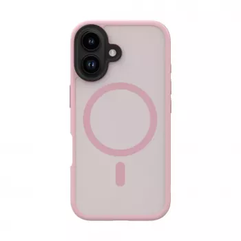 Evelatus Apple iPhone 16 Hybrid Case com MagSafe PC+TPU Rosa