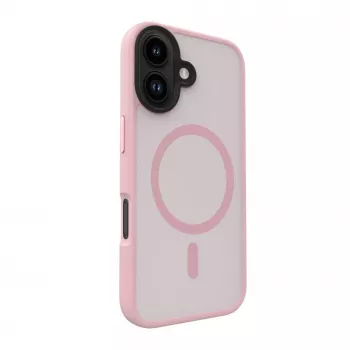 Evelatus Apple iPhone 16 Hybrid Case com MagSafe PC+TPU Rosa