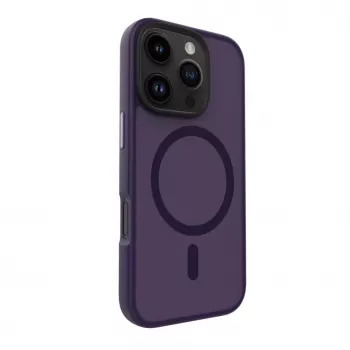 Evelatus Apple iPhone 16 Pro Hybrid Case com MagSafe PC+TPU Roxo