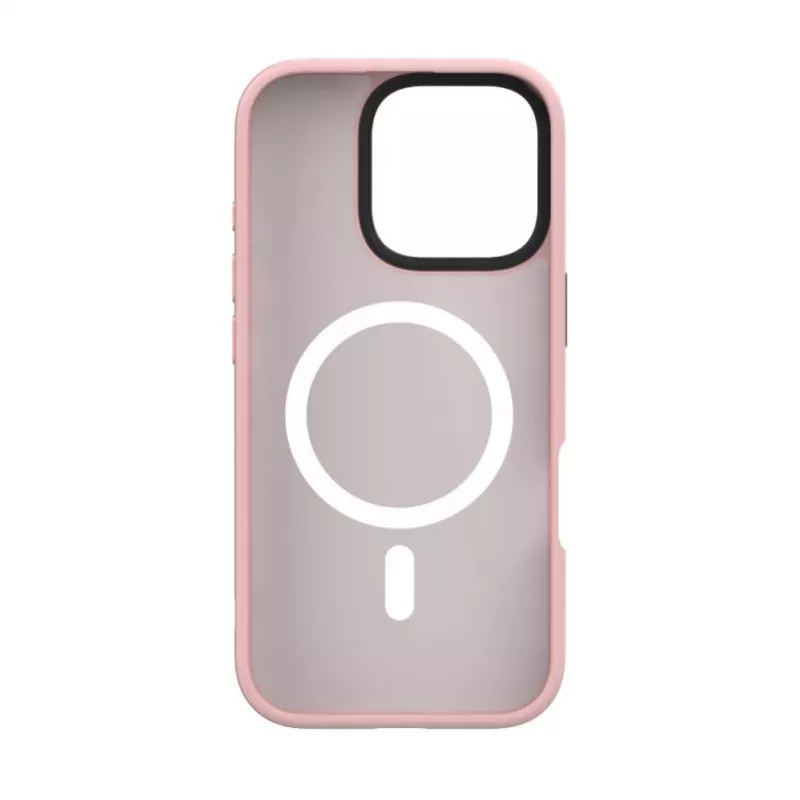 Evelatus Apple iPhone 16 Pro Max Hybrid Case com MagSafe PC+TPU Rosa