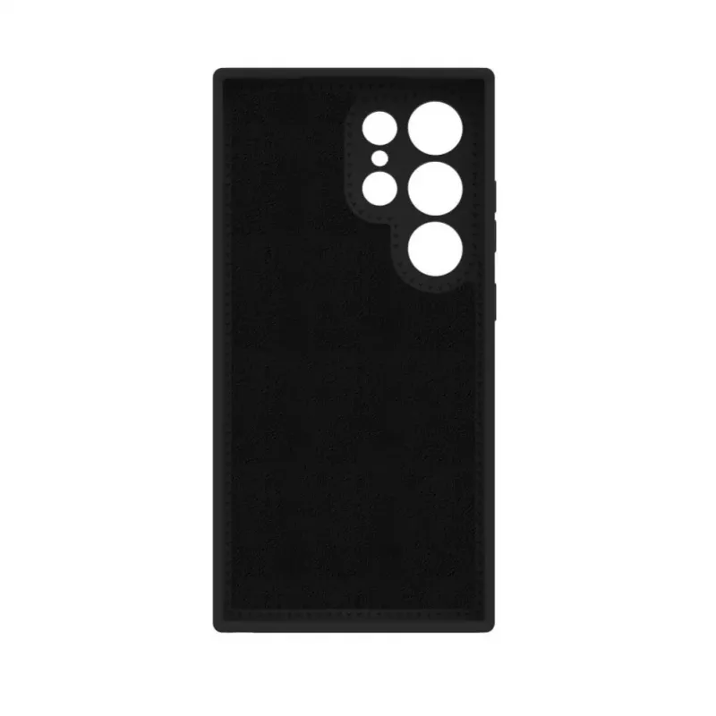 Evelatus Samsung S24 Ultra Premium MagSafe com suporte Soft Touch Capa de silicone Preto