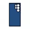 Evelatus Samsung S24 Ultra Premium MagSafe com suporte Soft Touch Capa de silicone Azul-escuro