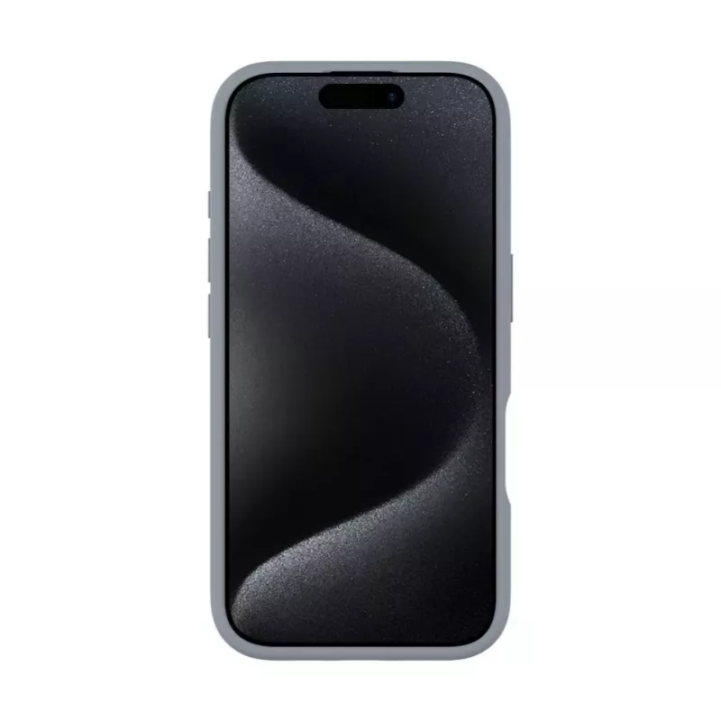 Evelatus Apple iPhone 16 Pro Premium MagSafe com suporte Soft Touch Capa de silicone Prateado