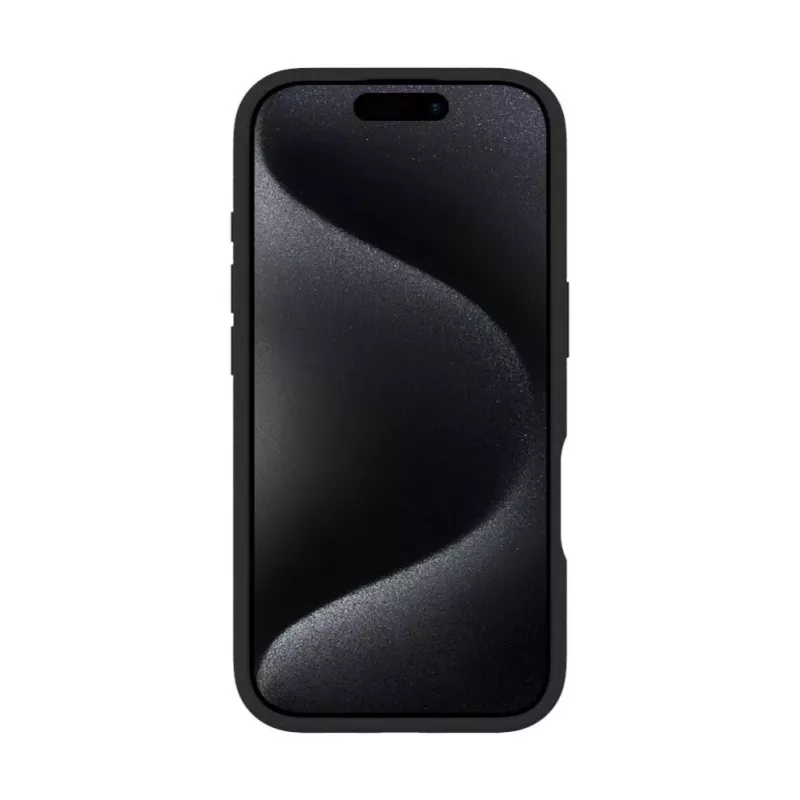 Evelatus Apple iPhone 16 Pro Max Premium MagSafe com suporte Soft Touch Capa de silicone Preto