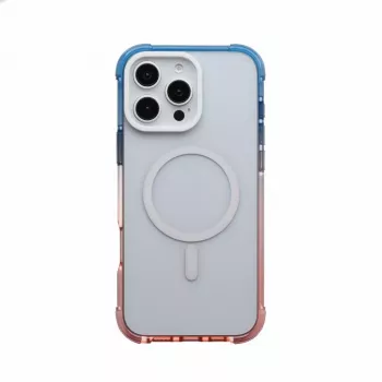 Evelatus Apple iPhone 16 Pro Max Defender capa MagSafe gradiente azul rosa