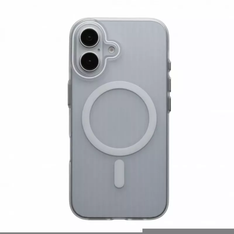 Evelatus Apple iPhone 16 Suitcase capa MagSafe transparente branco