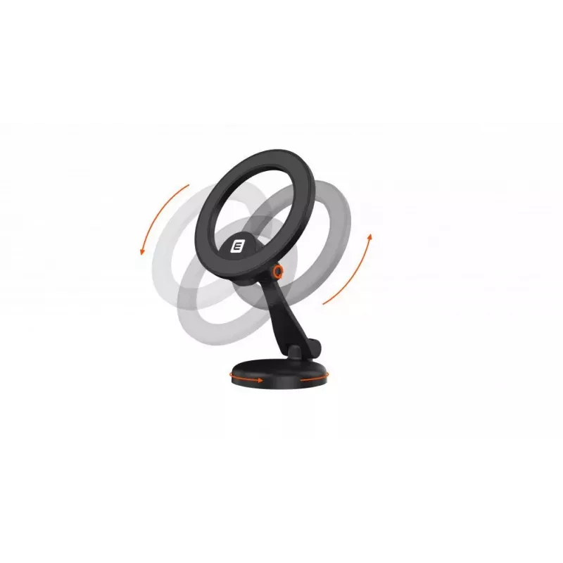 Evelatus suporte de carro magnético 360° com 34 ímanes EVECHMSM preto