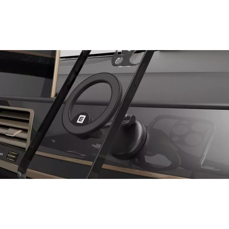 Evelatus suporte de carro magnético 360° com 34 ímanes EVECHMSM preto