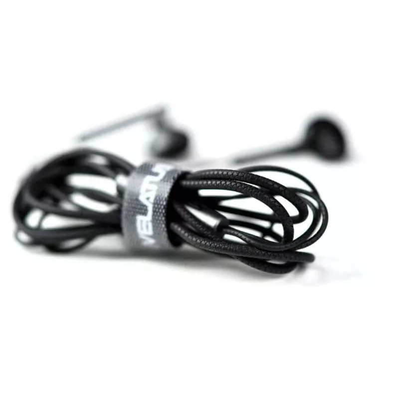 Evelatus Crystal Clear Audio auscultadores com jack de 3,5 mm e microfone CCA-3.5BL preto
