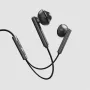 Evelatus Crystal Clear Audio auscultadores com jack de 3,5 mm e microfone CCA-3.5BL preto