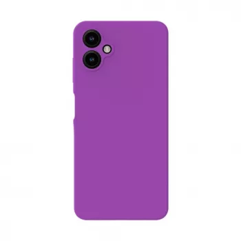 Evelatus Samsung Galaxy A06 5G capa de silicone premium magnética Soft Touch Grape