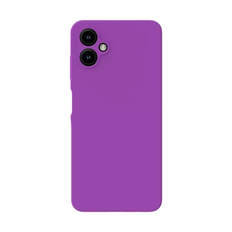 Evelatus Samsung Galaxy A06 5G capa de silicone premium magnética Soft Touch Grape