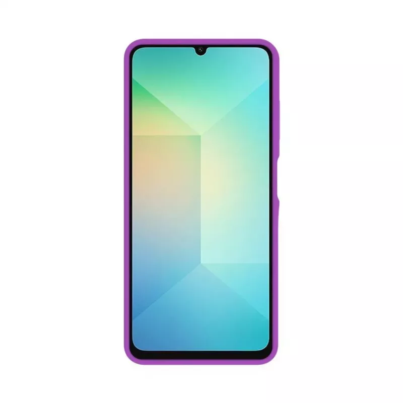 Evelatus Samsung Galaxy A06 5G capa de silicone premium magnética Soft Touch Grape