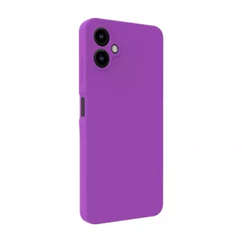 Evelatus Samsung Galaxy A06 5G capa de silicone premium magnética Soft Touch Grape