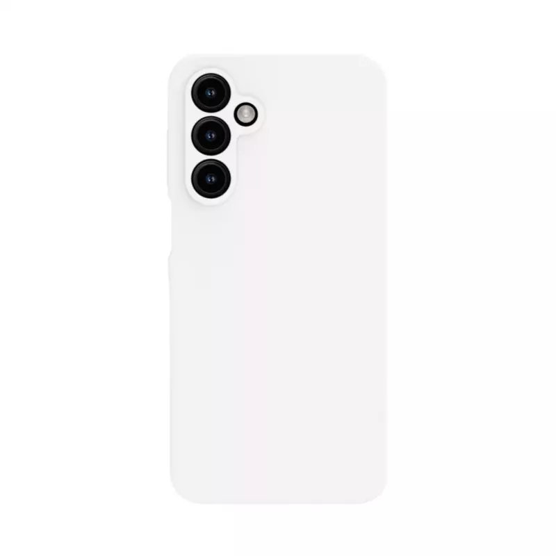 Evelatus Samsung Galaxy A16 5G capa de silicone premium magnética Soft Touch branco