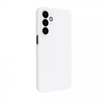 Evelatus Samsung Galaxy A16 5G capa de silicone premium magnética Soft Touch branco