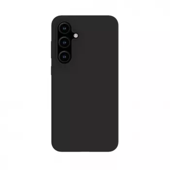 Evelatus Samsung Galaxy S24 FE capa de silicone premium magnética Soft Touch preto