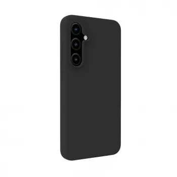 Evelatus Samsung Galaxy S24 FE capa de silicone premium magnética Soft Touch preto
