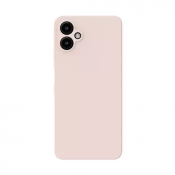 Evelatus Samsung Galaxy A06 5G capa de silicone premium magnética Soft Touch Pink Sand