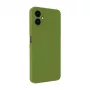 Evelatus Samsung Galaxy A06 5G capa de silicone premium magnética Soft Touch Army Green