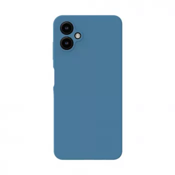 Evelatus Samsung Galaxy A06 5G capa de silicone premium magnética Soft Touch Navy Blue