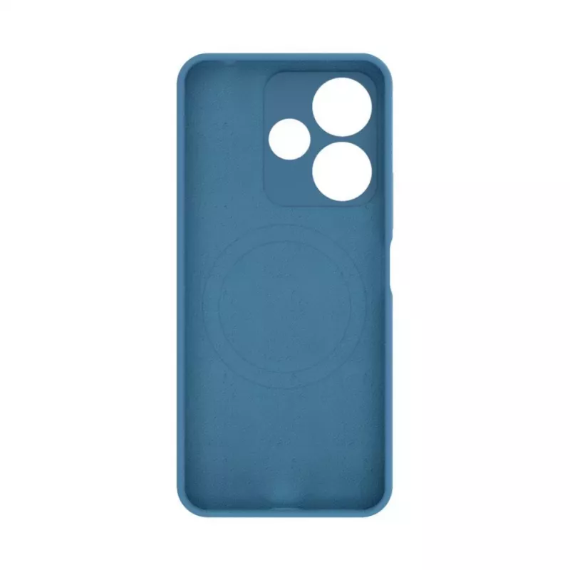 Evelatus Xiaomi Redmi 13 4G capa de silicone premium magnética Soft Touch Navy Blue