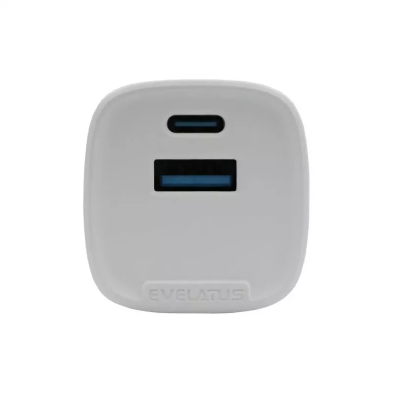 Evelatus QuickVolt Carregador 20W USA/CN Branco