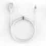 Evelatus Cabo USB-A para USB-C 2M Caixa de Alumínio Entrançado Branco