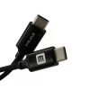 Evelatus E-Mag Power 60W Cabo Magnético USB-C para USB-C 1,2m Preto
