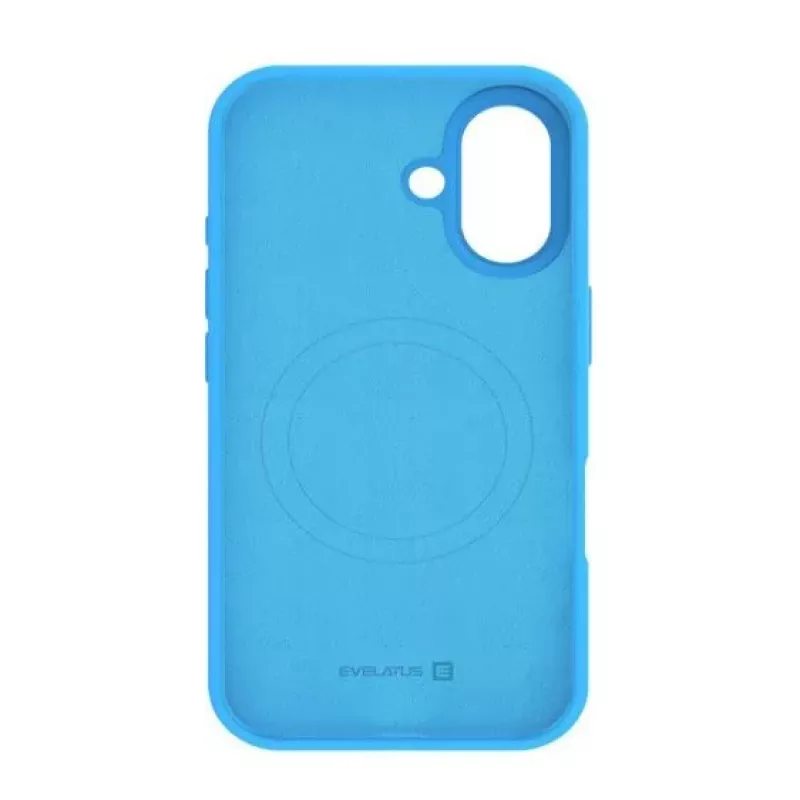 Evelatus Apple iPhone 16 Capa de Silicone Premium MagSafe Soft Touch Ultramarine